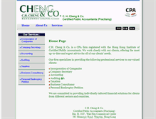 Tablet Screenshot of chchengcpa.com